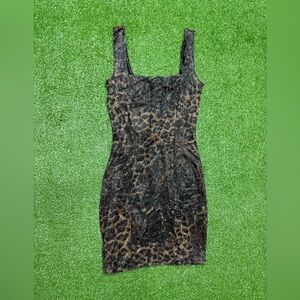 Windsor Leopard Print Mini Dress